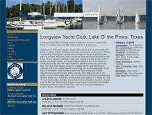 Tablet Screenshot of longviewyachtclub.org
